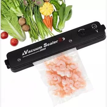 Высококачественная вакуумная упаковочная машина для защиты пищевых продуктов, 10 бытовых вакуумных пакетов EU Plug