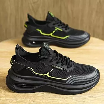 Высококачественная весенняя трендовая взрывная летающая плетеная мужская спортивная обувь, кроссовки для бега повседневные с низким верхом сверхлегкие сетчатые мужские 39