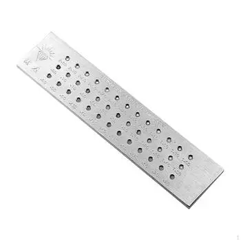 Высококачественная волочильная пластина для изготовления ювелирных изделий – идеальные мастера и новички Style A серый