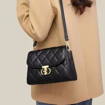 Высококачественная женская сумка через плечо из натуральной кожи, новая маленькая сумка с цепочкой и ароматом Diamond, мини-сумка на одно плечо для женщин