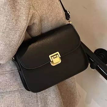 Высококачественная женская сумка для женщин на осень и зиму, новая модная и простая сумка через плечо в стиле ретро, модная квадратная сумка на одно плечо