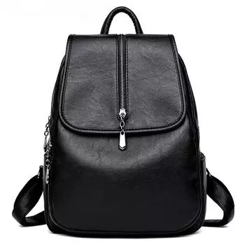 Высококачественная женская сумка, школьная сумка для колледжа, рюкзак для девочек, женские рюкзаки, кожаная женская дорожная сумка, рюкзак синий