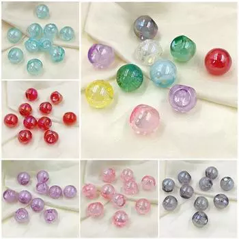 Высококачественное ожерелье 10 шт., изысканные креативные 17 мм подвески-пузырьки для браслетов, изготовление ювелирных изделий своими руками, аксессуары цвета AB, модные круглые прозрачный