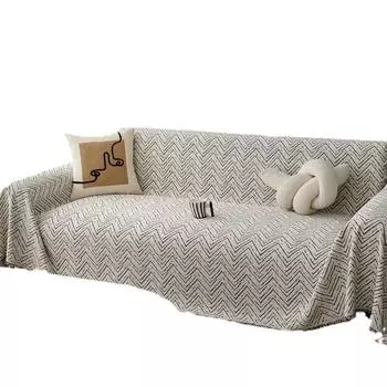 Высококачественное полотенце для дивана из шенилла, новогодний светильник, роскошный высококачественный чехол для дивана, защитное одеяло от когтей кошек 180*130cm