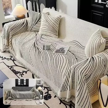 Высококачественное полотенце для дивана, осенне-зимнее полотно с защитой от кошачьих царапин, универсальное противоскользящее плюшевое одеяло для дивана, коврик 180*130