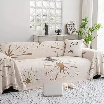 Высококачественное полотенце для дивана в скандинавском стиле, тканевый чехол на четыре сезона, универсальный чехол для дивана с защитой от царапин, зимний чехол для дивана 180*130cm