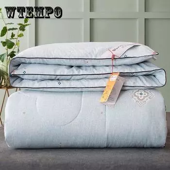 Высококачественное шелковое одеяло с принтом, большое мягкое и удобное одеяло, антибактериальное одеяло «Четыре сезона» Queen-3kg