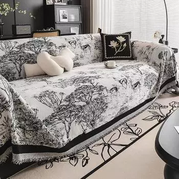 Высококачественное синельное диванное полотенце Four Seasons, универсальный чехол для дивана, полностью покрытый чехол для дивана, чехол для дивана 180-130