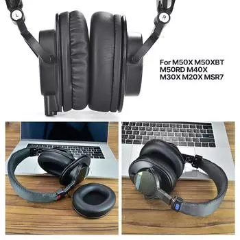 Высококачественные амбушюры для Audio Technica ATH M50X M50XBT M50RD M40X M30X M20X MSR7 Эффективная шумоизоляция и комфорт