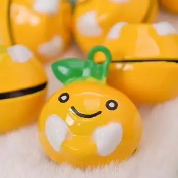 Высококачественные аксессуары для рукоделия своими руками, новый подарок, аксессуары для домашних животных, колокольчик для домашних животных, медные аксессуары Pink strawberry