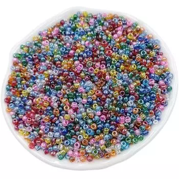 Высококачественные бусины для сережек, ожерелий, ювелирных изделий, 1000 шт. Акриловые бусины из проса, браслеты, сделай сам, материал ручной работы, бисер, свободные бусины белый