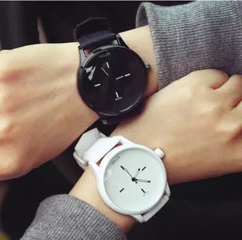 Высококачественные часы Miler, модный мягкий силиконовый ремешок, женские кварцевые часы с желе для влюбленных