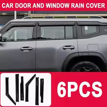 Высококачественные чехлы для автомобильных дверей и окон, подходящие для Chery Jetour Traveler T2 2024 2024, автомобильные аксессуары, защитные чехлы для автомобильных окон