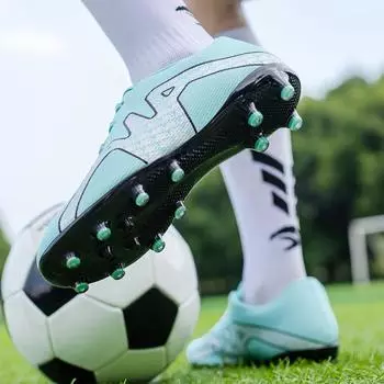 Высококачественные футбольные бутсы для мужчин, женщин, мальчиков и девочек, футбольные бутсы AG/TF Grass Ultralight Professional Cleats, спортивные кроссовки 35