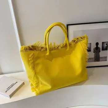 Высококачественные холщовые женские сумки через плечо, новые повседневные универсальные молодежные женские сумки большой вместимости