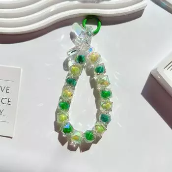 Высококачественные хрустальные сверкающие бриллиантовые бусины, ремешок для мобильного телефона, чехол для мобильного телефона, ремешок для одежды, сумка, кулон для девочек A5