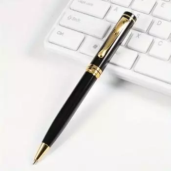 Высококачественные и изысканные металлические шариковые ручки, офисные ручки для подписи толщиной 1,0 мм