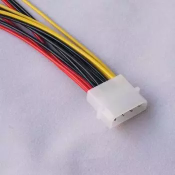 Высококачественные кабели питания IDE 4Pin HY1578 4-контактный Molex Male на 3-портовый Molex IDE Female, адаптер-разветвитель питания