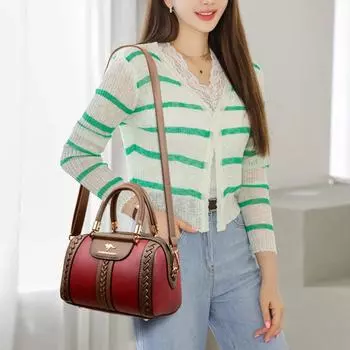 Высококачественные кожаные кошельки и сумки для женщин, роскошные дизайнерские сумки через плечо, новые женские сумки-мессенджеры