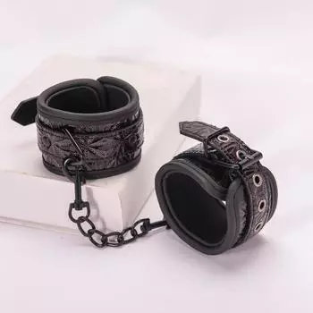 Высококачественные кожаные наручники, бондаж, БДСМ, секс-игрушка для пары, продукт для флирта