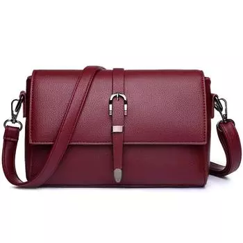 Высококачественные кожаные женские сумки, кошельки, трендовая женская сумка 2023, роскошные сумки через плечо для женщин, элитная сумка-тоут красный