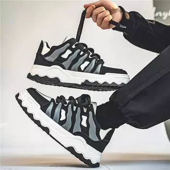 Высококачественные кроссовки для бега для мужчин на осень и зиму, дышащая, высокая, удобная, мягкая и повседневная спортивная обувь для зимы 39 покинуть белый