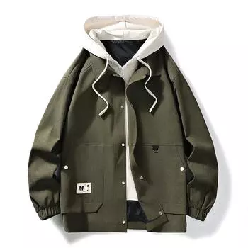 Высококачественные куртки с напечатанным на них поддельным логотипом, индивидуальная вышивка для мужчин и женщин, модные модные куртки M