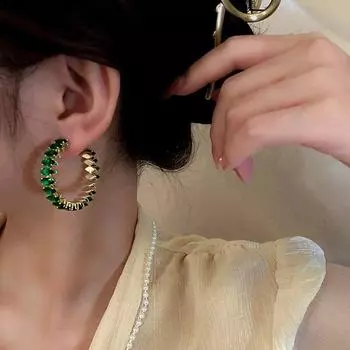 Высококачественные легкие роскошные женские серьги из серебра 925 пробы с жемчугом, новые серьги, изысканные микросерьги, модные ювелирные изделия