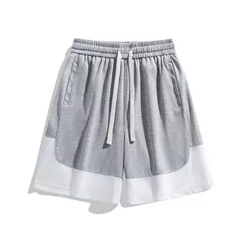 Высококачественные летние лоскутные шорты для мужчин и подростков, капри, повседневные свободные шорты, модные и универсальные шорты для мужчин и женщин XXXXL