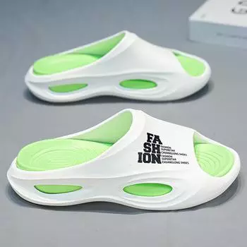 Высококачественные летние мужские однорядные повседневные пляжные сандалии на платформе Luxus Designer Boy Slippers Бесплатная доставка 40-41