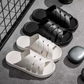 Высококачественные летние тапочки для женщин, пляжные сандалии, нескользящие тапочки для ванной, мужские и женские тапочки, домашняя обувь для женщин 36-37