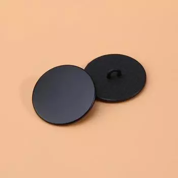 Высококачественные металлические пуговицы для одежды, пальто, свитера, мужские и женские топы, костюмы, рубашки, круглые пуговицы, аксессуары 8Mm Black~ Matte