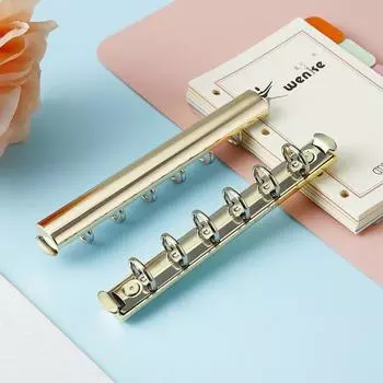 Высококачественные металлические зажимы для переплета, серебряный зажим для переплета, папка-регистратор, обруч для альбома своими руками, круглые кольца для переплета 1