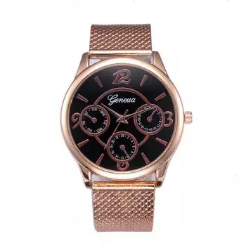 Высококачественные модные часы, мужские часы, трендовые кварцевые часы чёрный