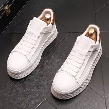 Высококачественные модные кроссовки, мужская повседневная обувь, мужские удобные туфли смешанных цветов с высоким верхом, мужские уличные туфли Breath Tide 38 чёрный