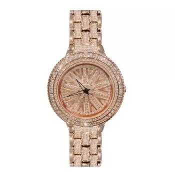 Высококачественные модные вращающиеся женские часы с кварцевым циферблатом, водонепроницаемые дизайнерские часы-браслет со стразами, женские часы