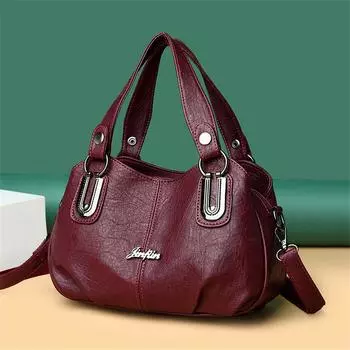 Высококачественные мягкие кожаные женские сумки через плечо для женщин Основные роскошные сумки женские сумки дизайнерские сумки