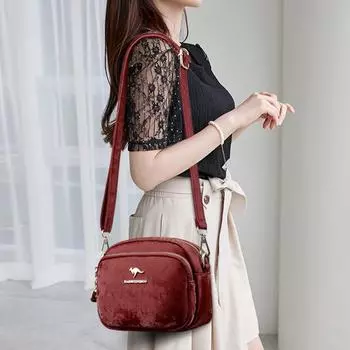 Высококачественные мягкие кожаные женские сумки через плечо, дизайнерская сумка через плечо для женщин, роскошные сумки, модная женская сумка-мессенджер