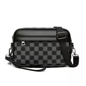 Высококачественные мужские поясные сумки из искусственной кожи, деловые сумки через плечо для мужчин, модные дорожные сумки для хранения телефона, сумки-клатчи