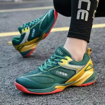 Высококачественные мужские теннисные туфли, летние сетчатые дышащие кроссовки для бадминтона для мужчин, профессиональная нескользящая спортивная обувь для мужчин 38