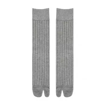 Высококачественные носки с раздельными пальцами Новые гребенные однотонные женские носки таби Японский Харадзюку Хлопковые Мягкие носки с двумя пальцами