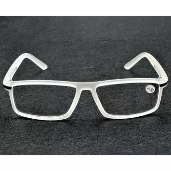 Высококачественные очки Reaging во всю оправу, ретро, винтажные, прямоугольные, прозрачные или черные очки +1 от +1,5 до +4 +0.75 чёрный