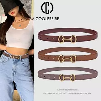Высококачественные однотонные ремни из телячьей кожи для женщин и девочек, пояс для джинсов, брюк, платья, повседневный поясной ремень LB2235 China&105CM белый
