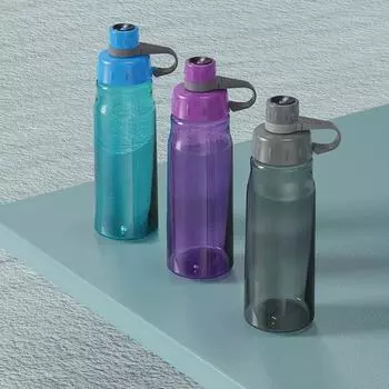 Высококачественные пластиковые стаканчики для девочек устойчивы к высоким температурам, портативны, устойчивы к падениям и просты в использовании. Чашки для холодной воды. 900ml фиолетовый