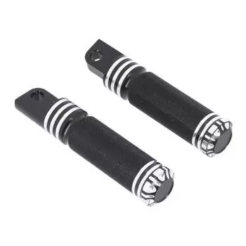 Высококачественные подставки для ног из алюминия с ЧПУ для тяжелых условий эксплуатации чёрный