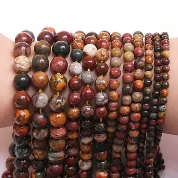 Высококачественные подвески из материала ручной работы для изготовления ювелирных изделий, аксессуары для изготовления ювелирных изделий, ожерелья, круглые, около 20/30/40 шт., свободные бусины, большое количество, сделай сам 4mm about 40Pcs