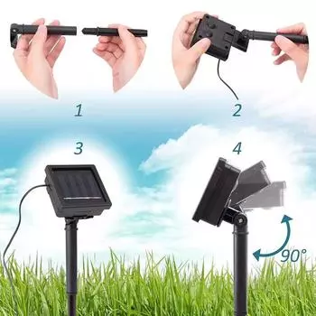 Высококачественные потолочные солнечные фонари с каплями воды