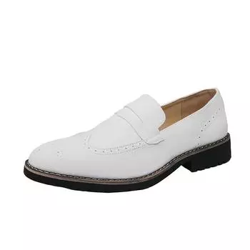 Высококачественные повседневные кожаные мужские туфли Adulto Elegantes, монки с ремешками, свадебные платья, без застежек, формальные модные офисные туфли для мужчин 38