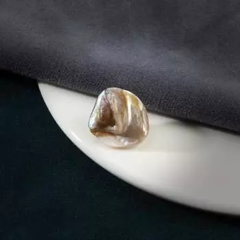 Высококачественные ракушечные пуговицы Мужская и женская одежда Пальто Пальто Высококачественные нестандартные пуговицы Детский свитер Кардиган Маленькие пуговицы 1 #color * length about 2cm width about 1.6cm