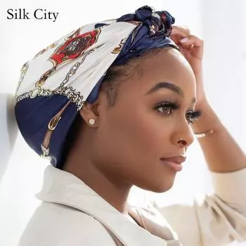 Высококачественные роскошные шелковые шарфы, повязка на голову, шарфы, шейный шарф для женщин, шелковый шарф с цепочкой, женская декоративная шаль 90*90cmHair scarf красный